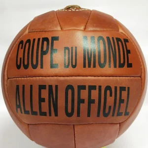Allen Officiel Coupe Du Monde | 1938 FIFA World Cup Ball | GENIUNE LEATHER SIZE 5